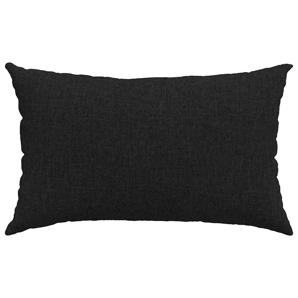 Sofakissen 2 pcs Hellgrau 50 x 30 cm Stoff