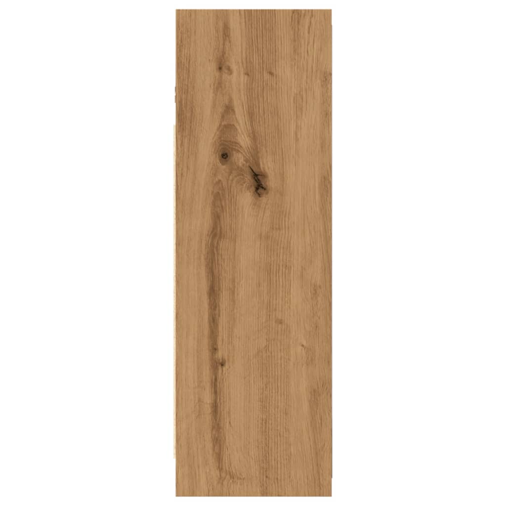 Bad-Spiegelschrank Weiß 62,5x20,5x64 cm Holzwerkstoff