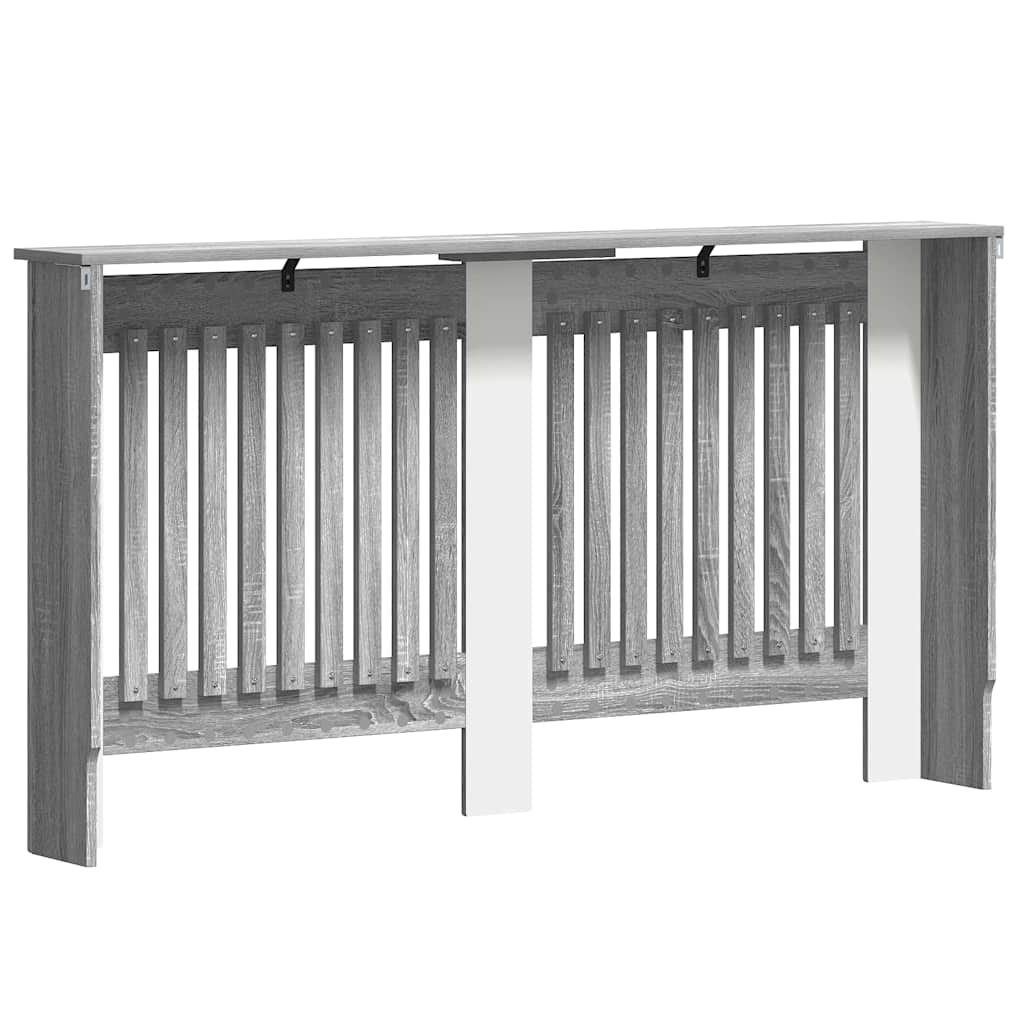 Holzwerkstoff Heizkörper-Abdeckung Heizkörperverkleidung 112 cm, weiß