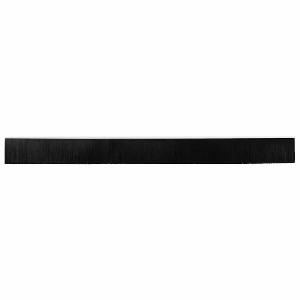Aufsteck Türbürstendichtungen 2 pcs Braun 100 cm