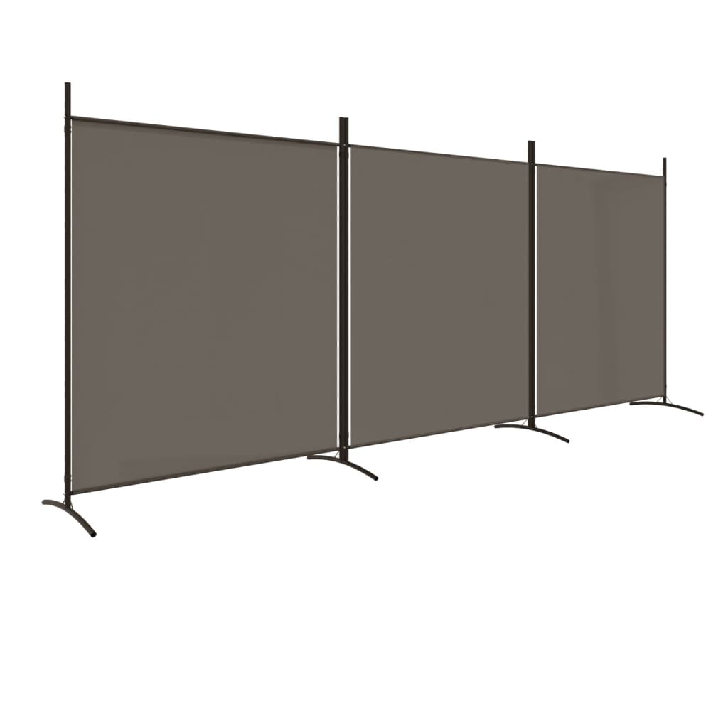 Einzel Panel Raumteiler Beige 175 x 180 cm Stoff