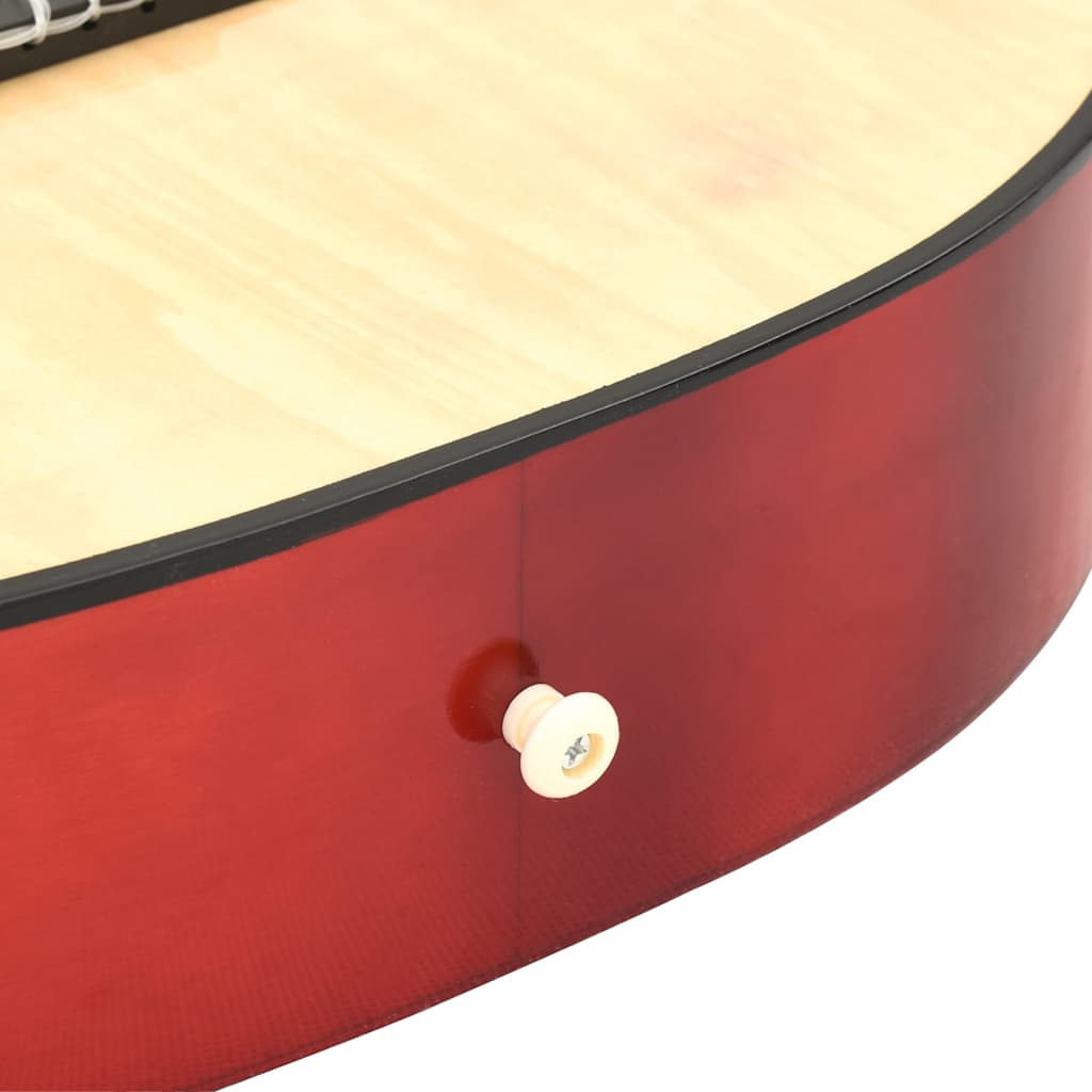 Klassische Gitarre für Anfänger 4/4 39" Lindenholz