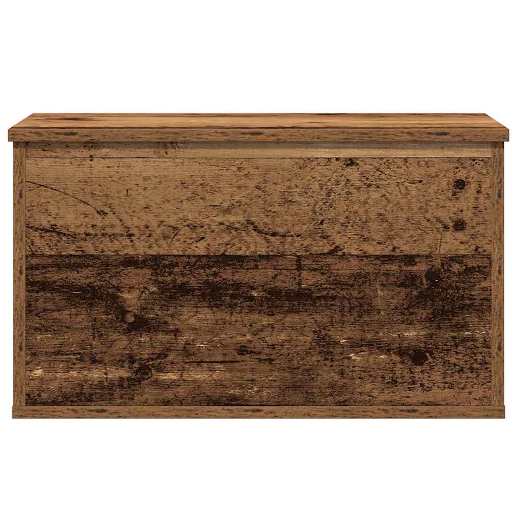 Aufbewahrungstruhe Weiß 84x42x46 cm Holzwerkstoff
