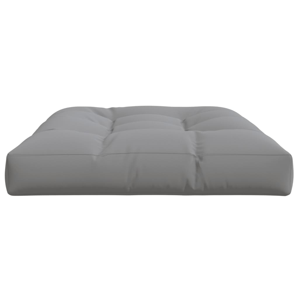Palettenkissen Anthrazit 50x50x12 cm Stoff