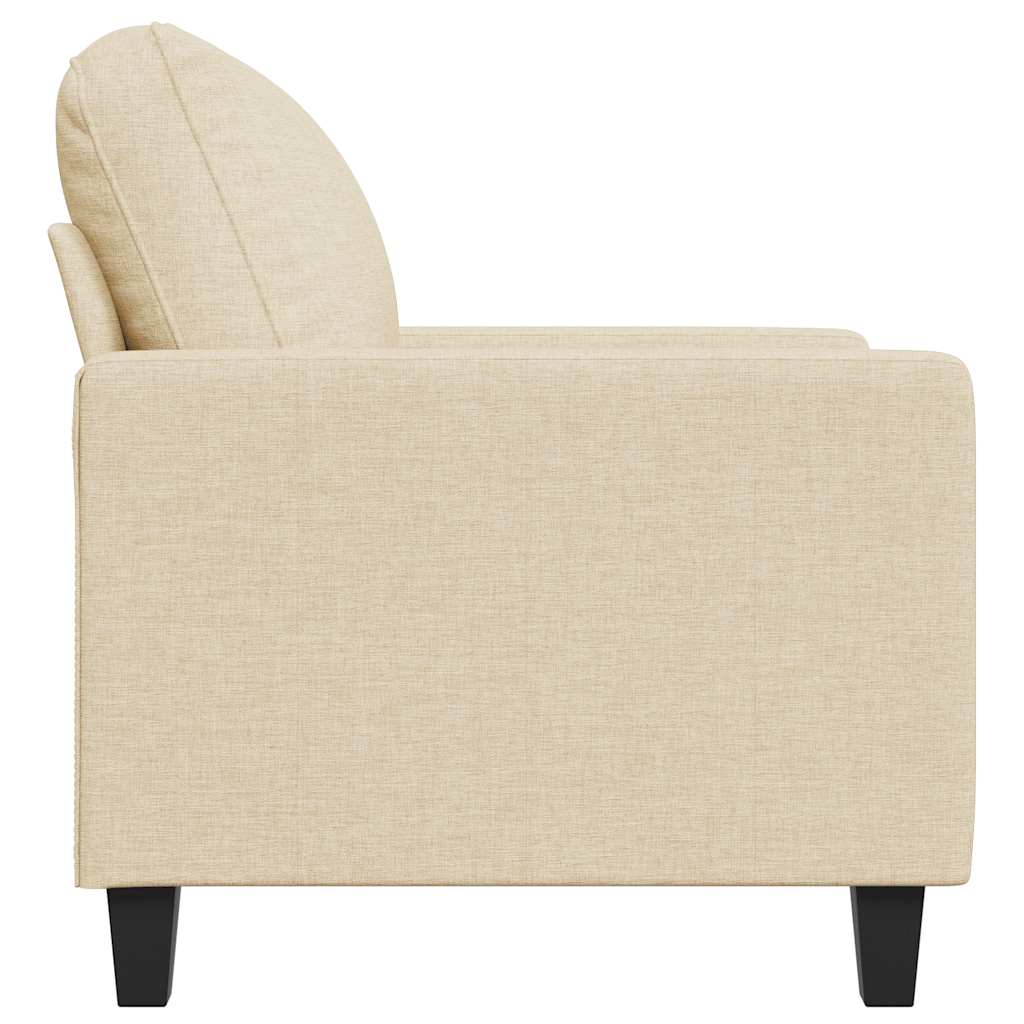 3-Sitzer-Sofa Hellgrau 180 cm Stoff