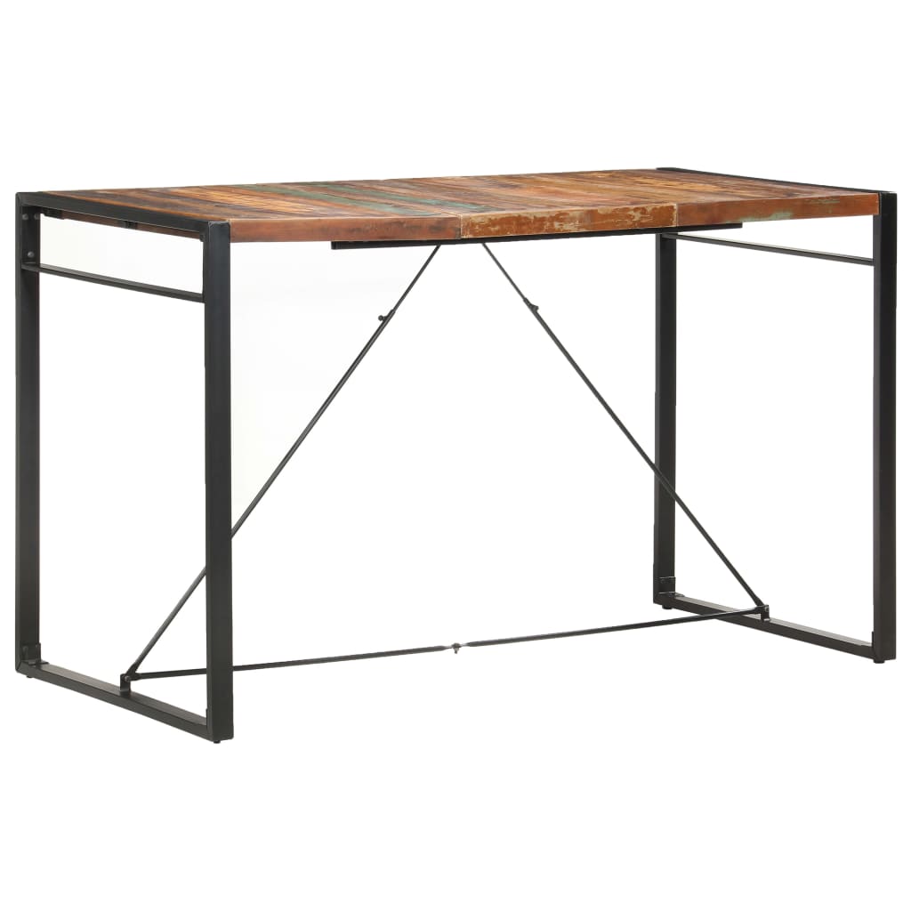 Bartisch 110 x 60 x 110 cm Massivholz Mango