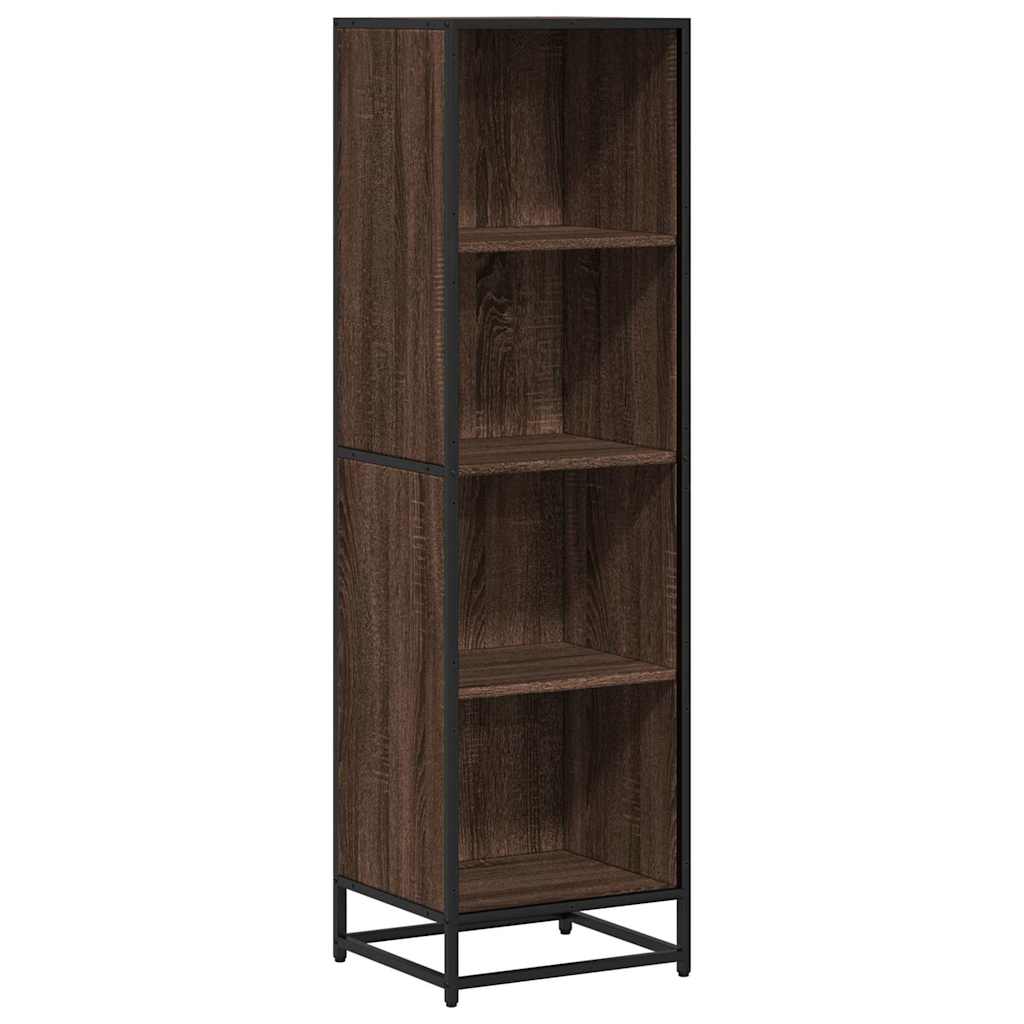 Bücherregal Schwarz 60x35x139 cm Holzwerkstoff