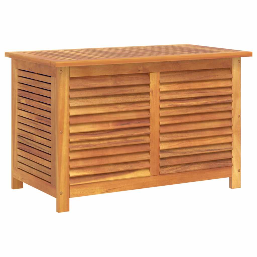 Gartenbox mit Lüftungsschlitzen 60x50x56 cm Massivholz Akazie