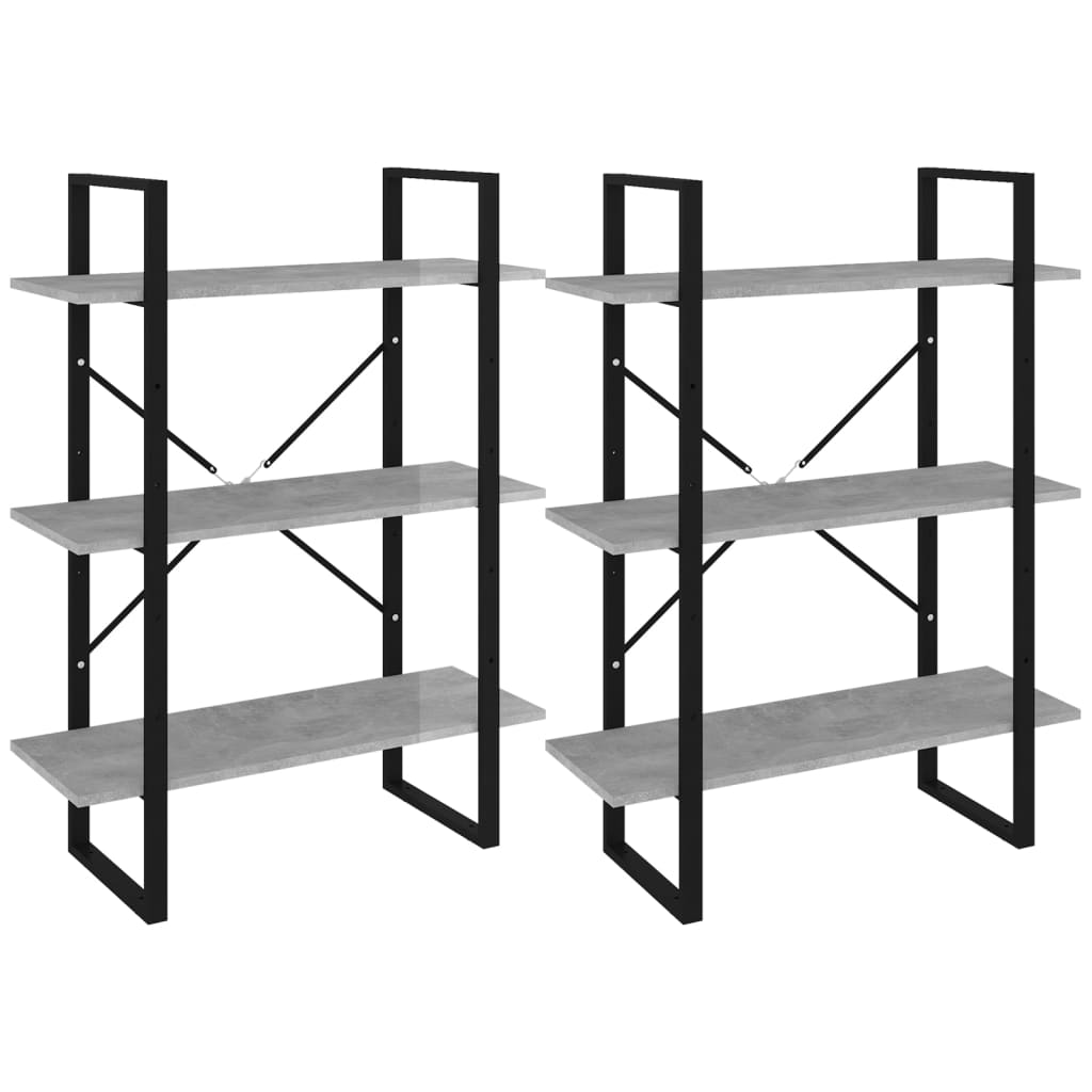 Bücherregal Weiß 80x30x105 cm Holzwerkstoff