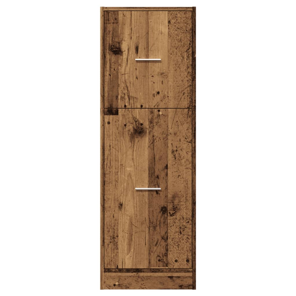 Apothekerschrank Weiß 30 x 41 x 174,5 cm Holzwerkstoff