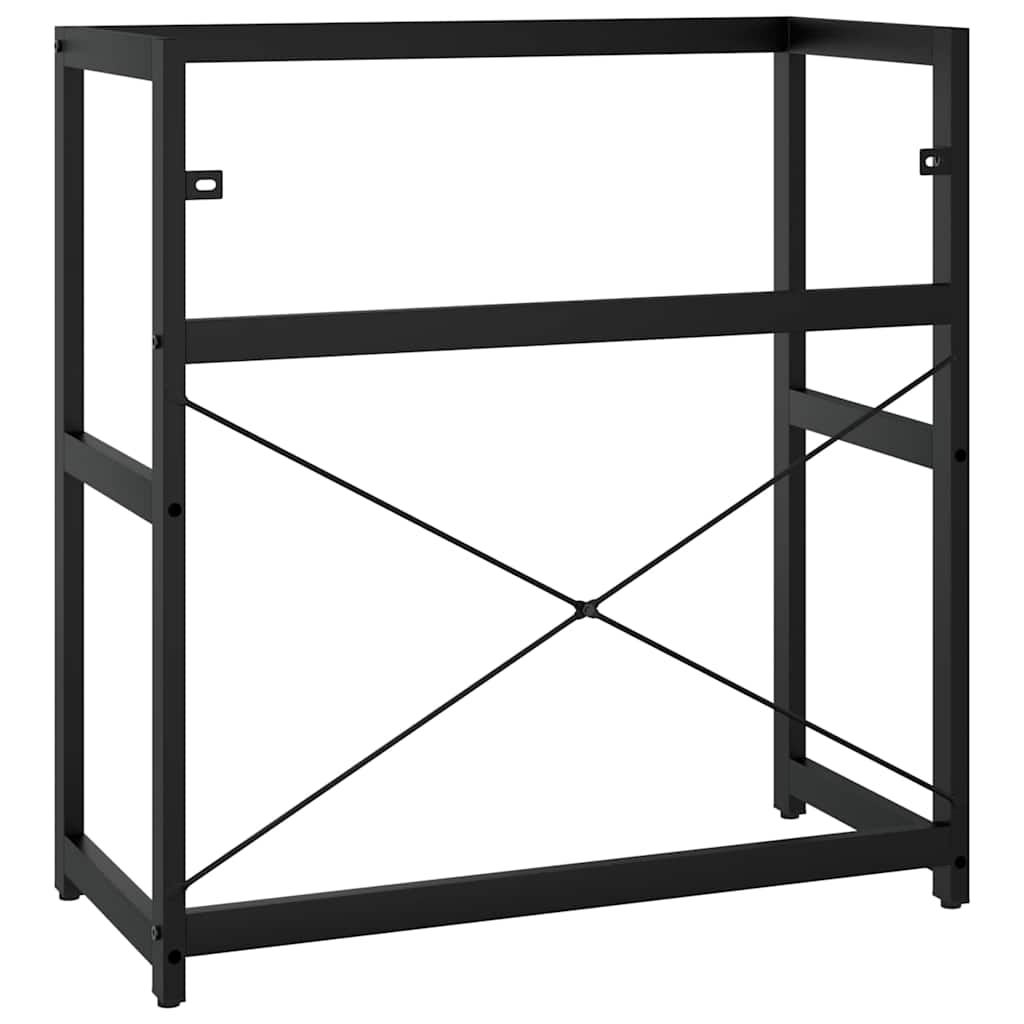 Badezimmer Waschtischgestell Weiß 40x38x83 cm Eisen