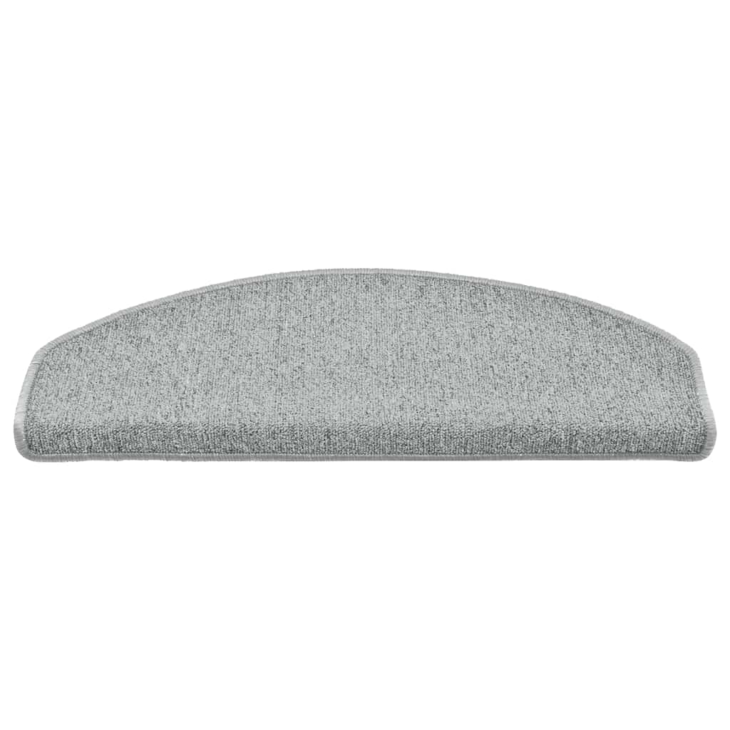 Stufenmatten 15 Stk. 56x17x3 cm Anthrazit Halbrund
