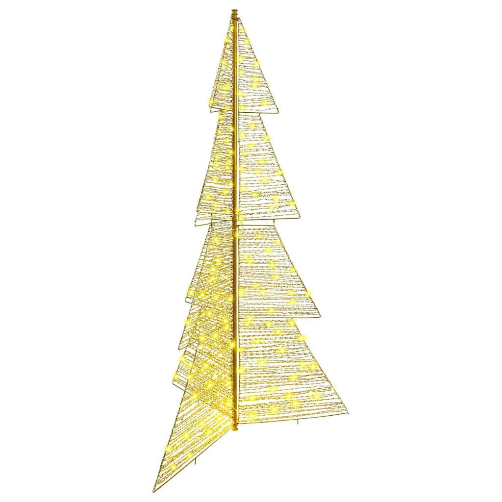 Weihnachtsbaum mit 100 LEDs Warmes Weiß 120 cm PET