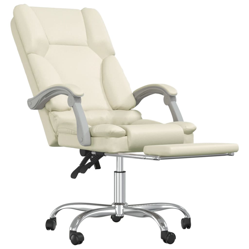 Bürostuhl mit Massagefunktion Schwarz Kunstleder