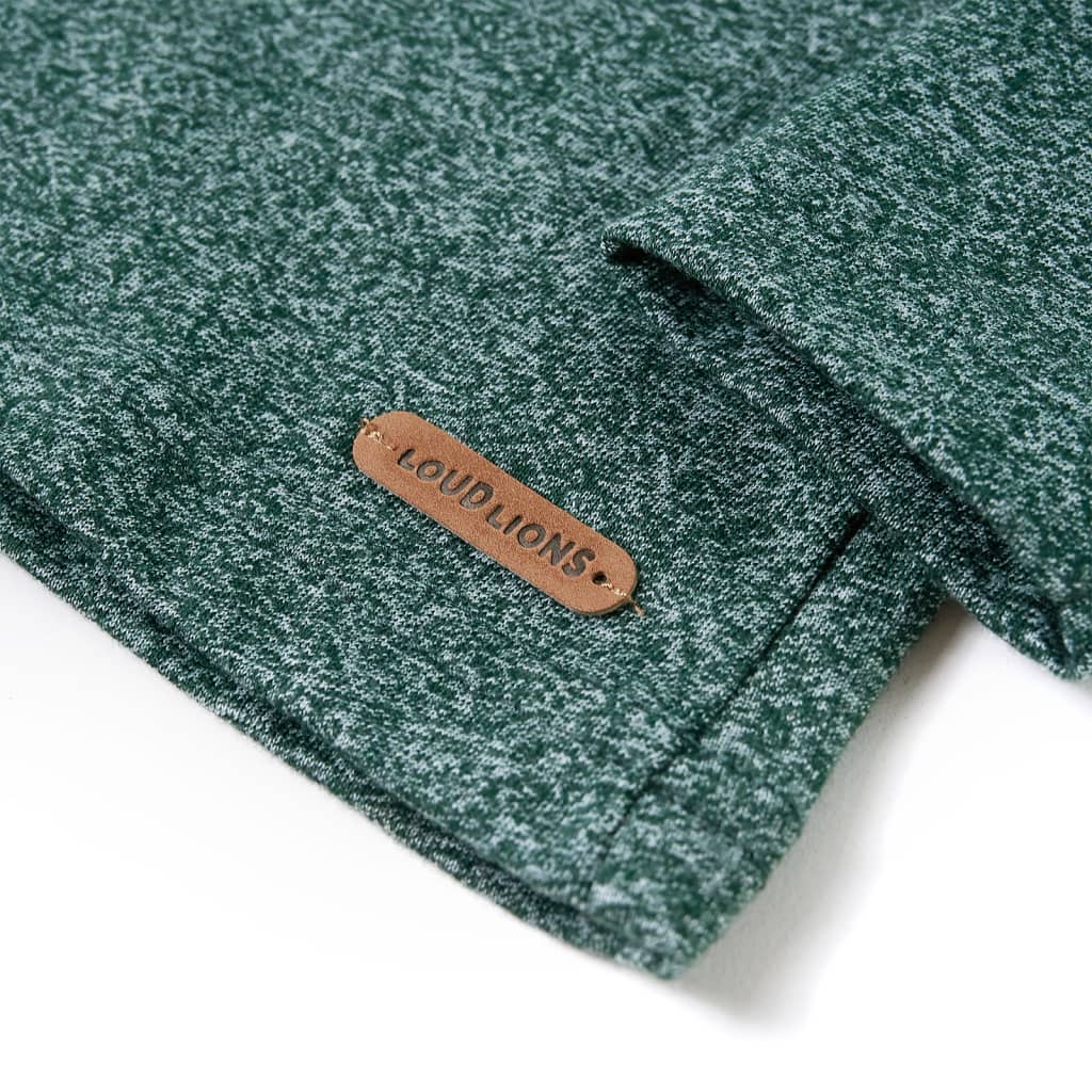 Kinder-Langarmshirt Cognac Melange 104