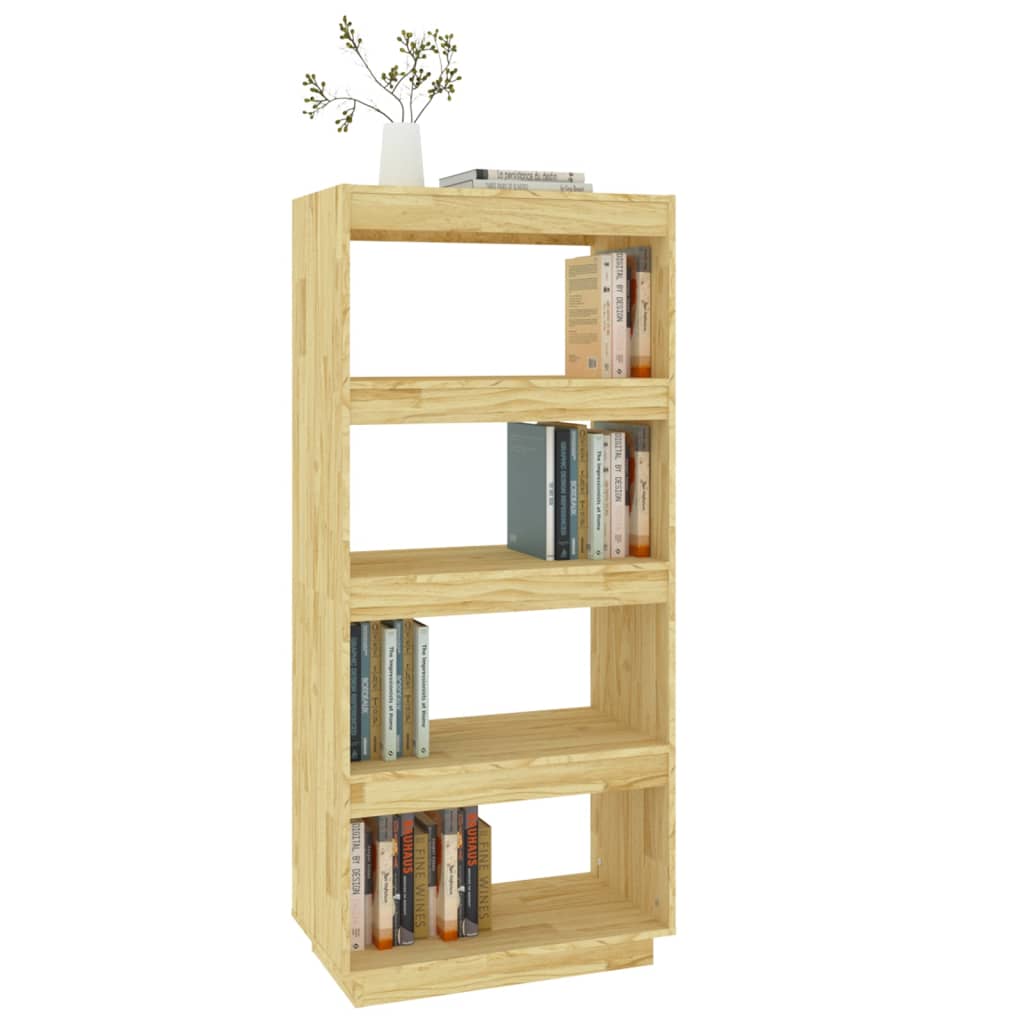 Bücherregal 40x35x71 cm Massivholz Kiefer