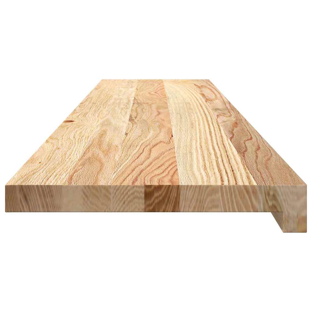 Treppenstufen 4 Stk. Unbehandelt 70x25x2 cm Massivholz Eiche