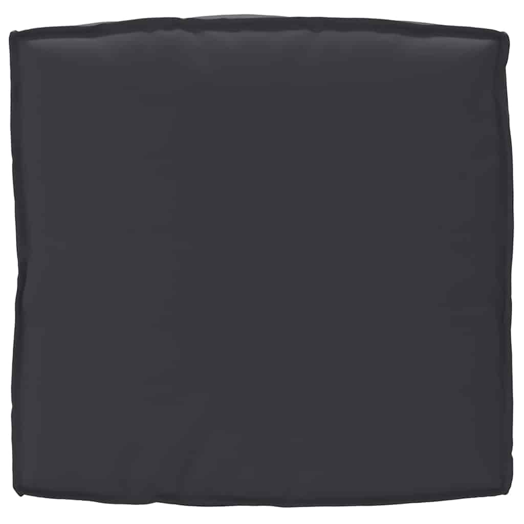 Kissen Anthrazit 80 x 80 x 12 cm Oxford-Stoff