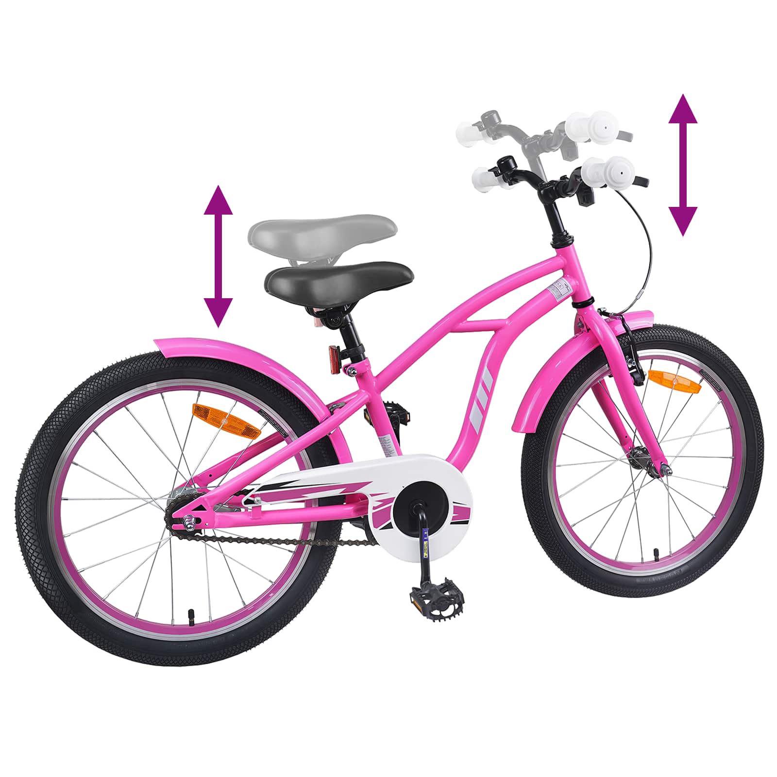 Kinderfahrrad 12 Zoll für 2-4 Jahre alt Hellgrün