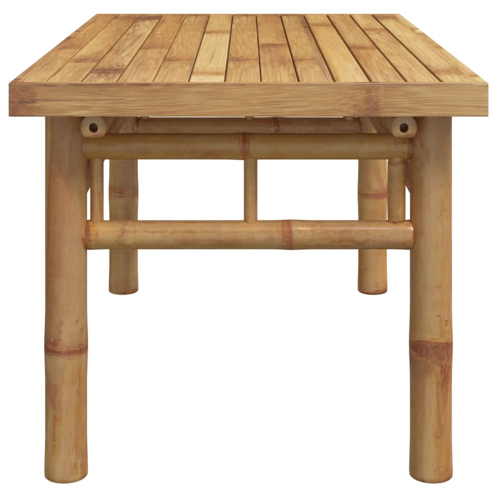 Couchtisch 45x45x35 cm Bambus
