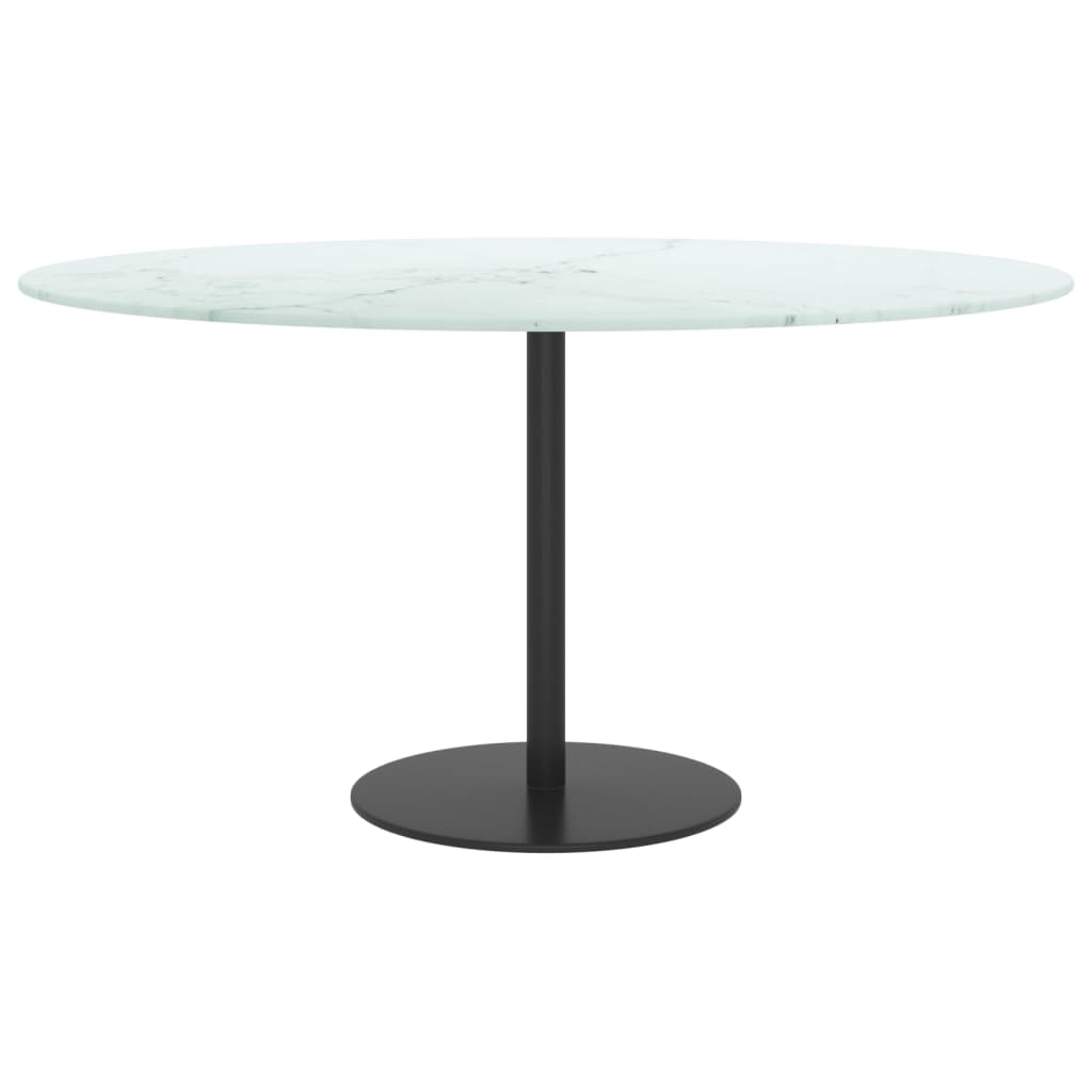 Tischplatte aus gehärtetem Glas quadratisch 700x700 mm