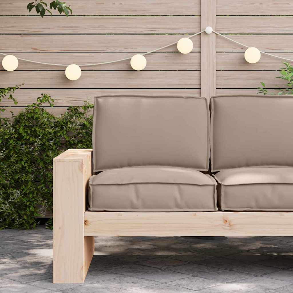 Palettenkissenset 2 pcs Anthrazit Oxford-Stoff