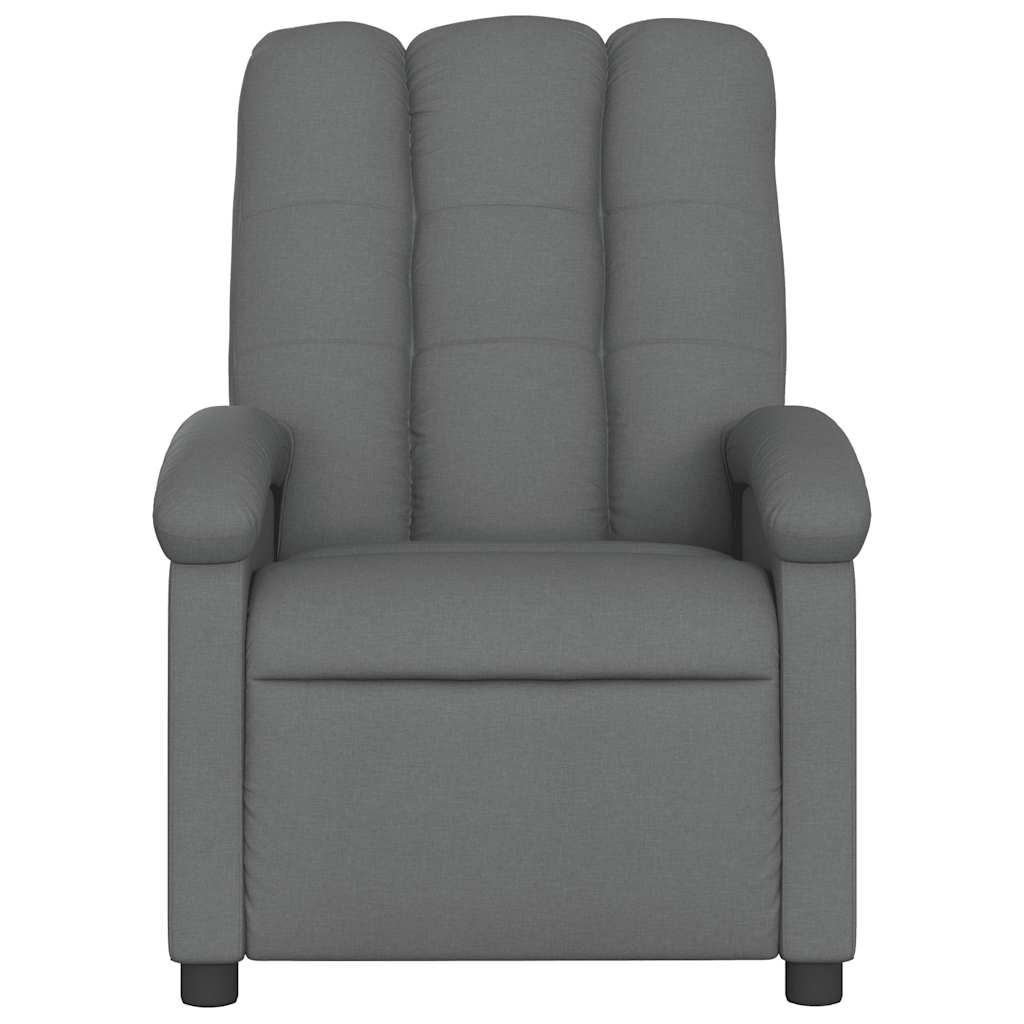Relaxsessel Elektrisch Hellgrau Stoff