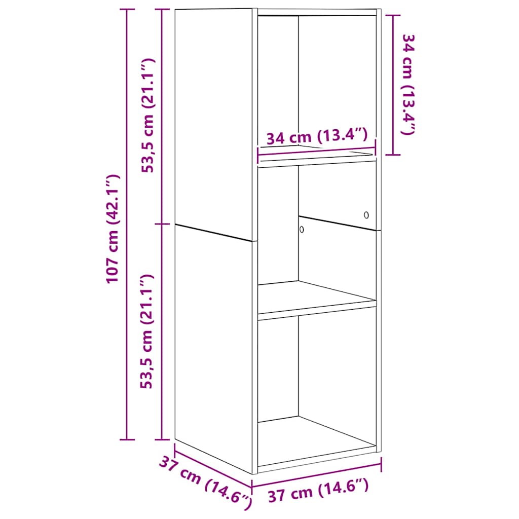 3-tlg. TV-Schrank-Set Grau Holzwerkstoff