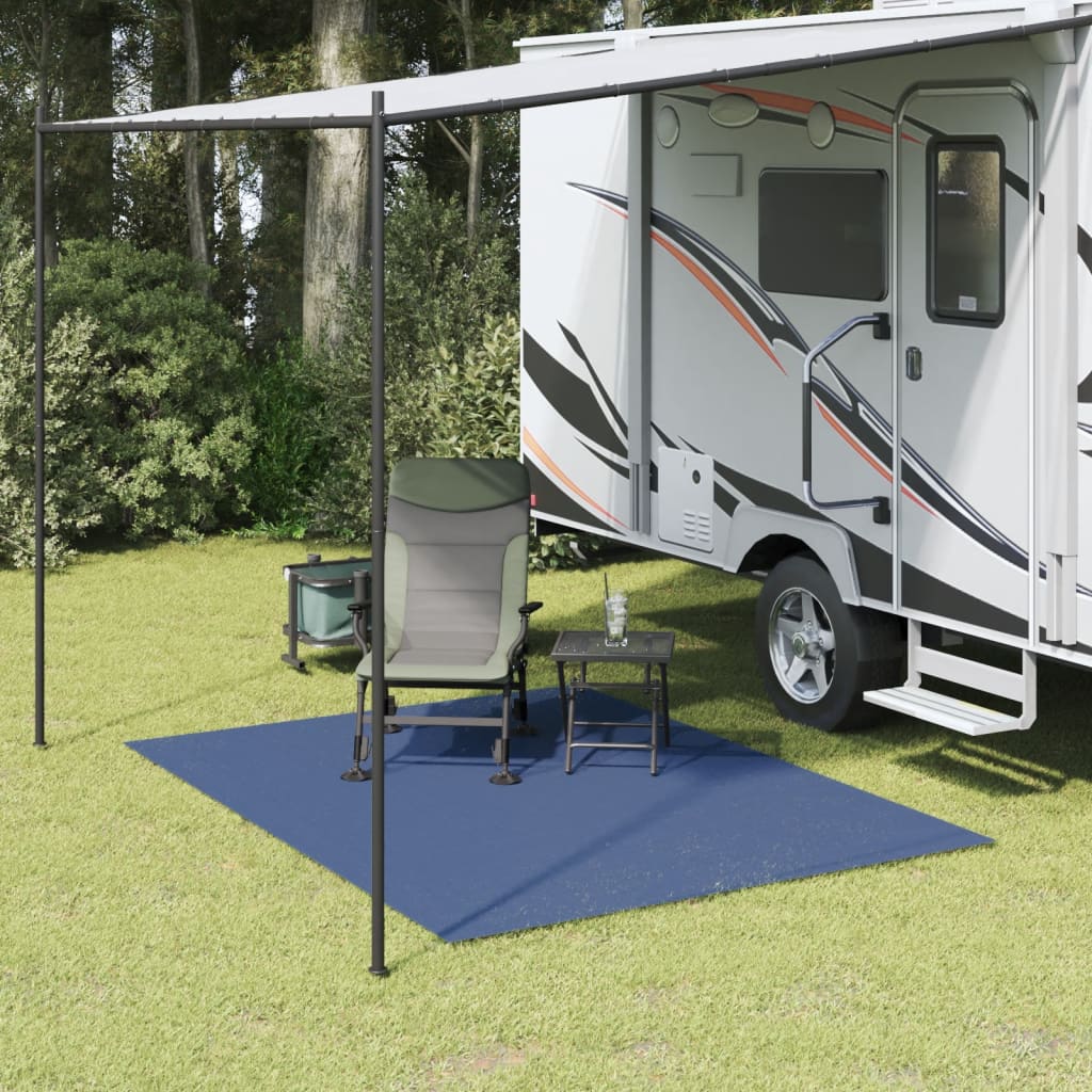 Zeltteppich Anthrazit 4x2 m