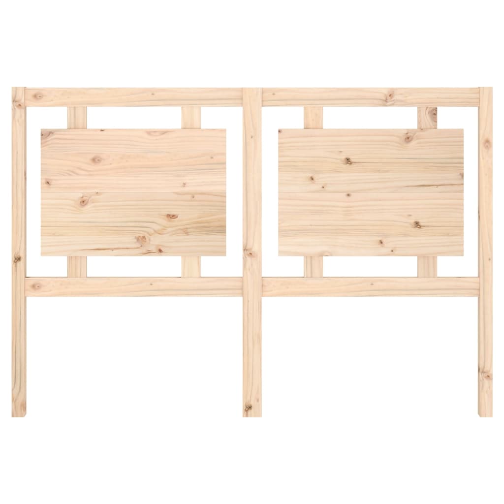 Kopfteil Grau 80,5x4x100 cm Massivholz Kiefer