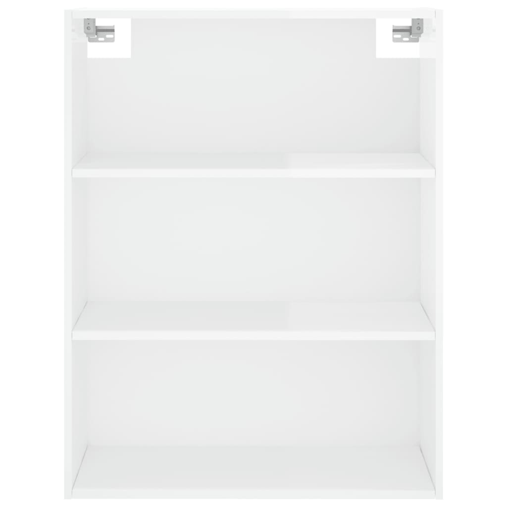 Highboard Betongrau 69,5x34x180 cm Holzwerkstoff