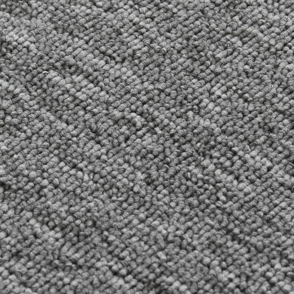 Antirutsch Stufenmatten 15 Stk. 60x25 cm Anthrazit Rechteckig