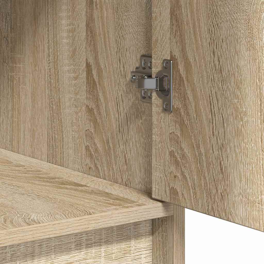 Schminktisch mit Spiegelbeleuchtung 3 pcs Weiß Holzwerkstoff