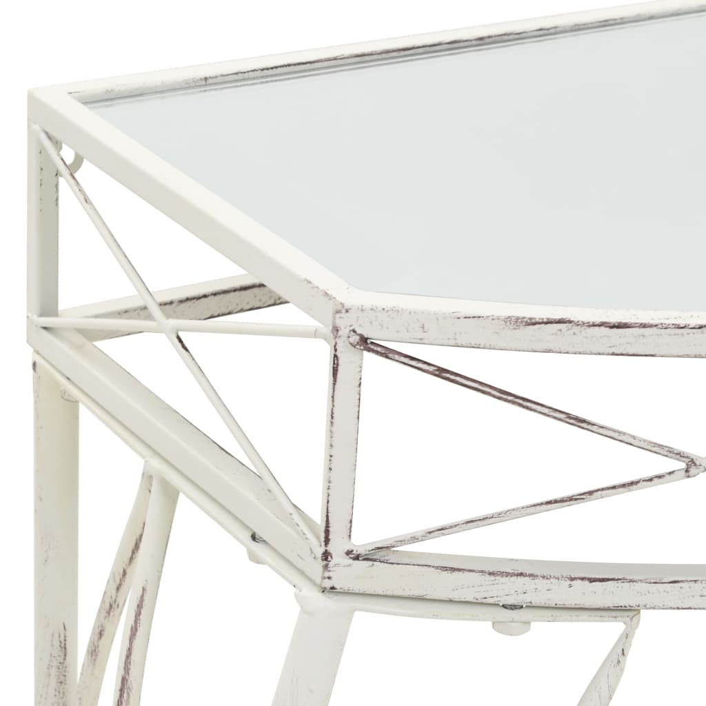 Beistelltisch Französischer Stil Metall 82x39x76 cm Golden