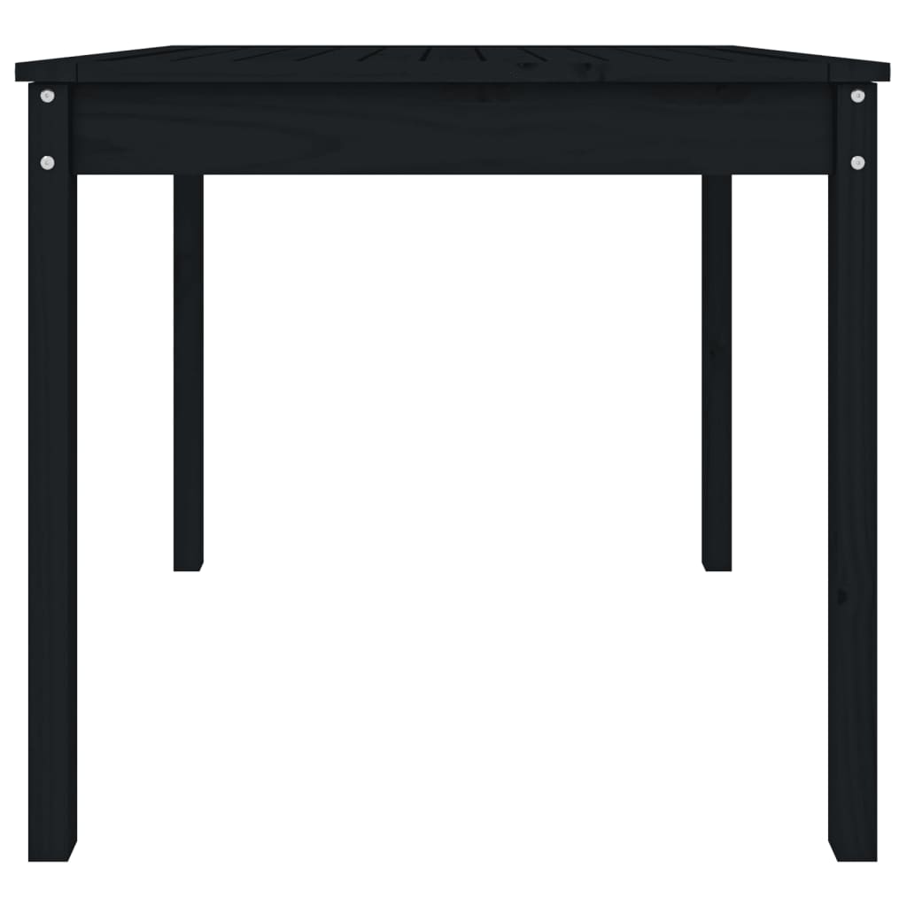 Gartentisch 82,5x82,5x76 cm Massivholz Kiefer