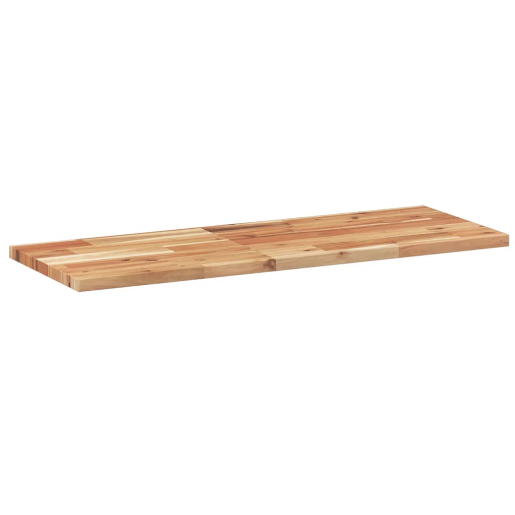 Tischplatte 40x20x2 cm Rechteckig Massivholz Akazie