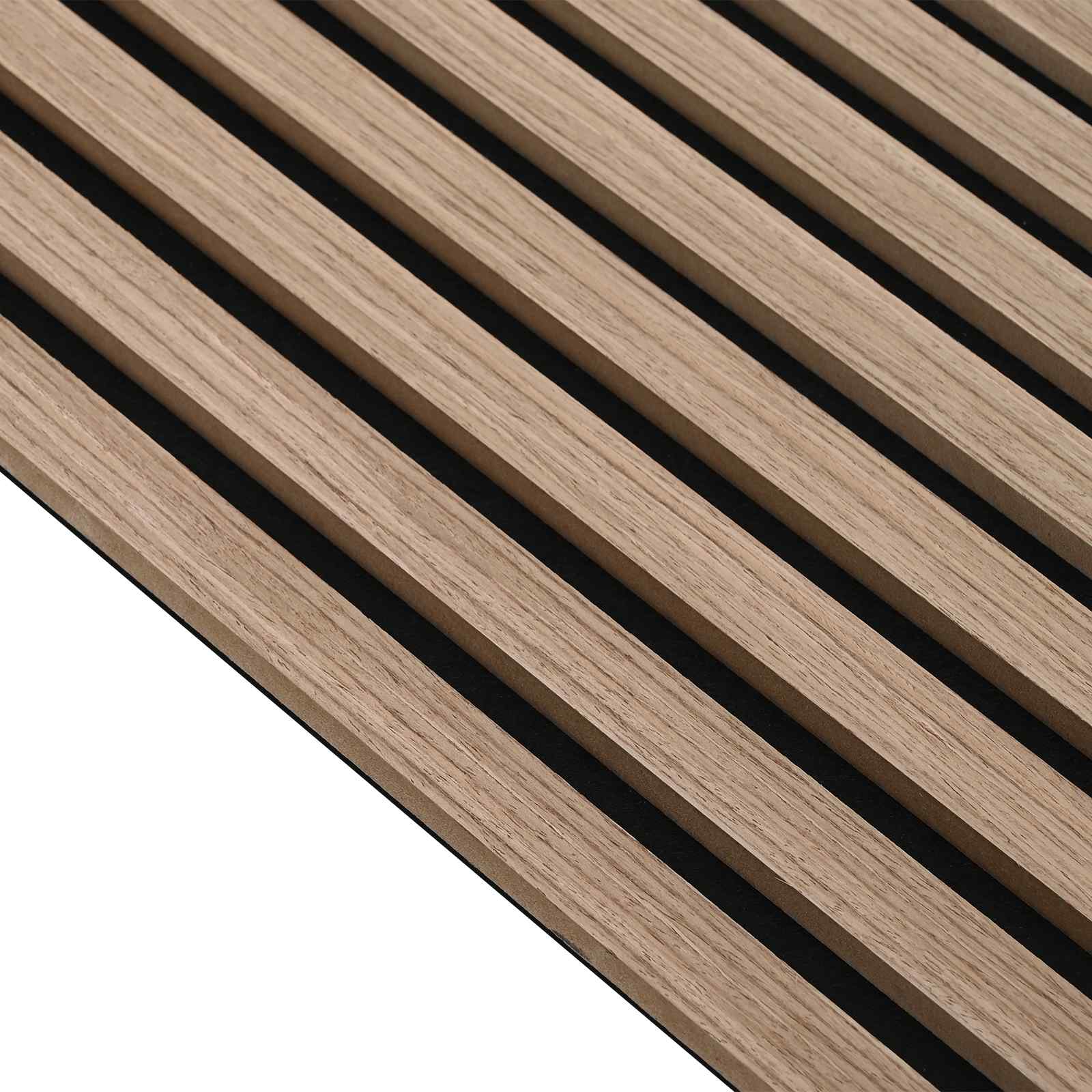 Wandpaneele 8 pcs Natur 60,5 x 60 cm