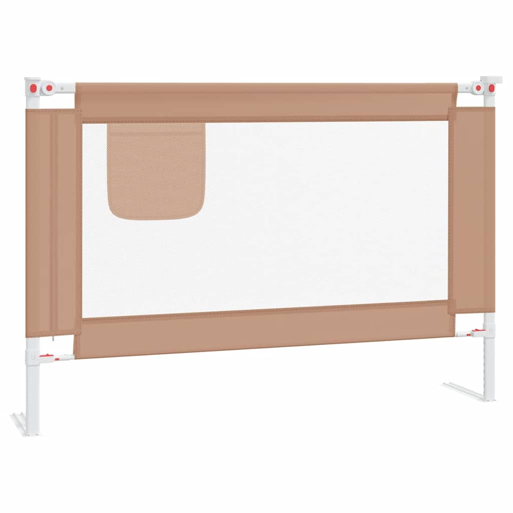 Kleinkind-Bettschutzgitter Grün 90x25 cm Stoff