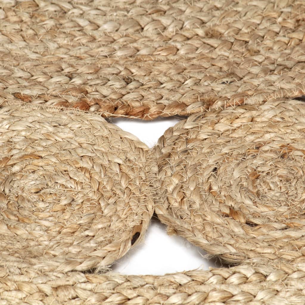 Bereichsteppiche Natur Ø 180 cm Jute