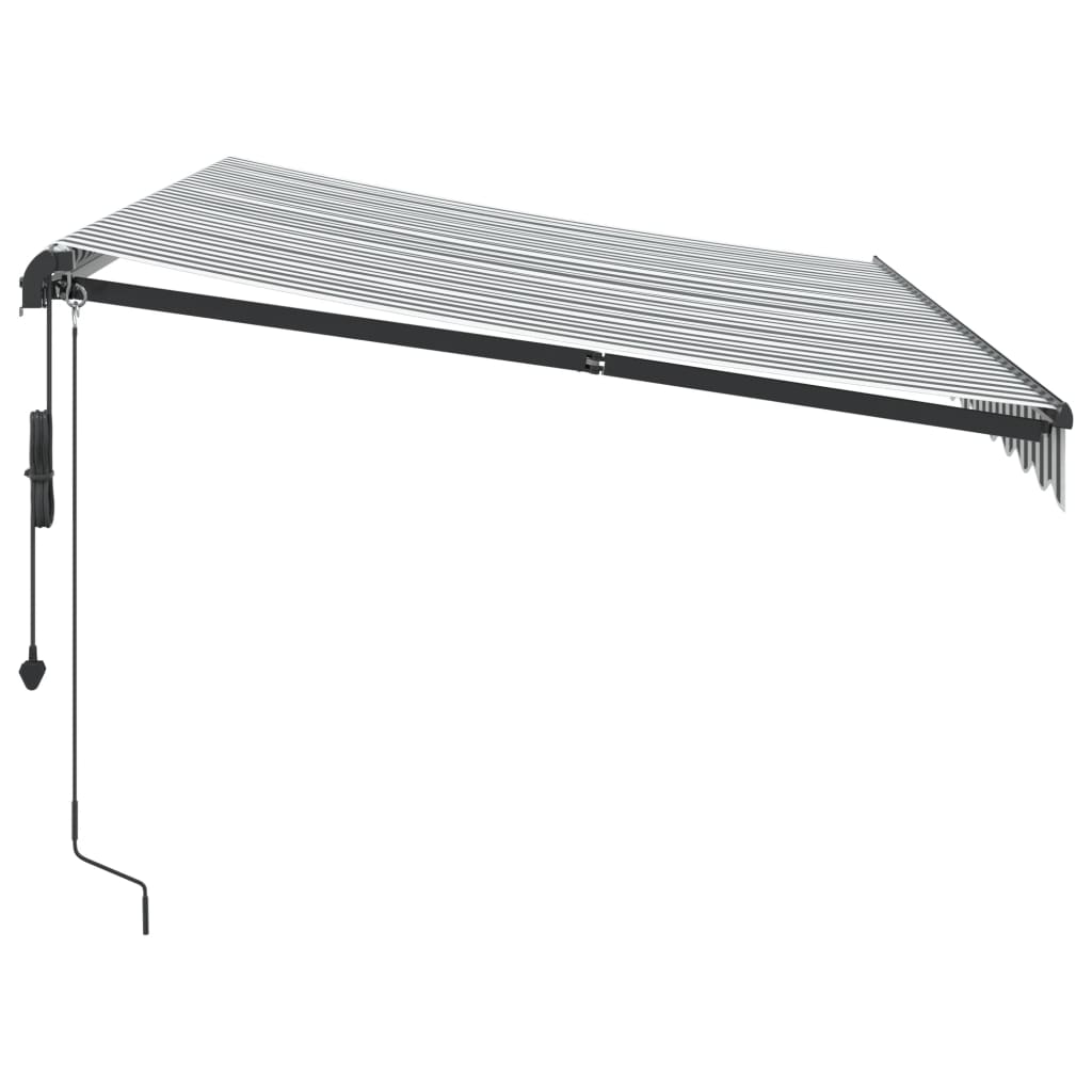 Markise Automatisch Einziehbar 350x250 cm Creme