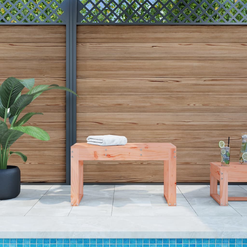 Gartenbank 80x38x45 cm Massivholz Kiefer