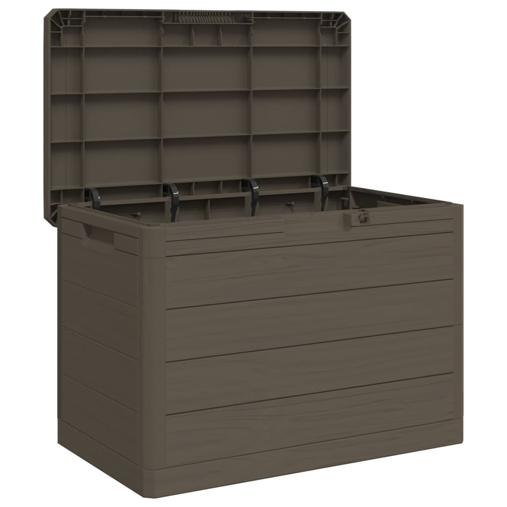Outdoor-Kissenbox Anthrazit 77,5x44,5x53 cm Polypropylen