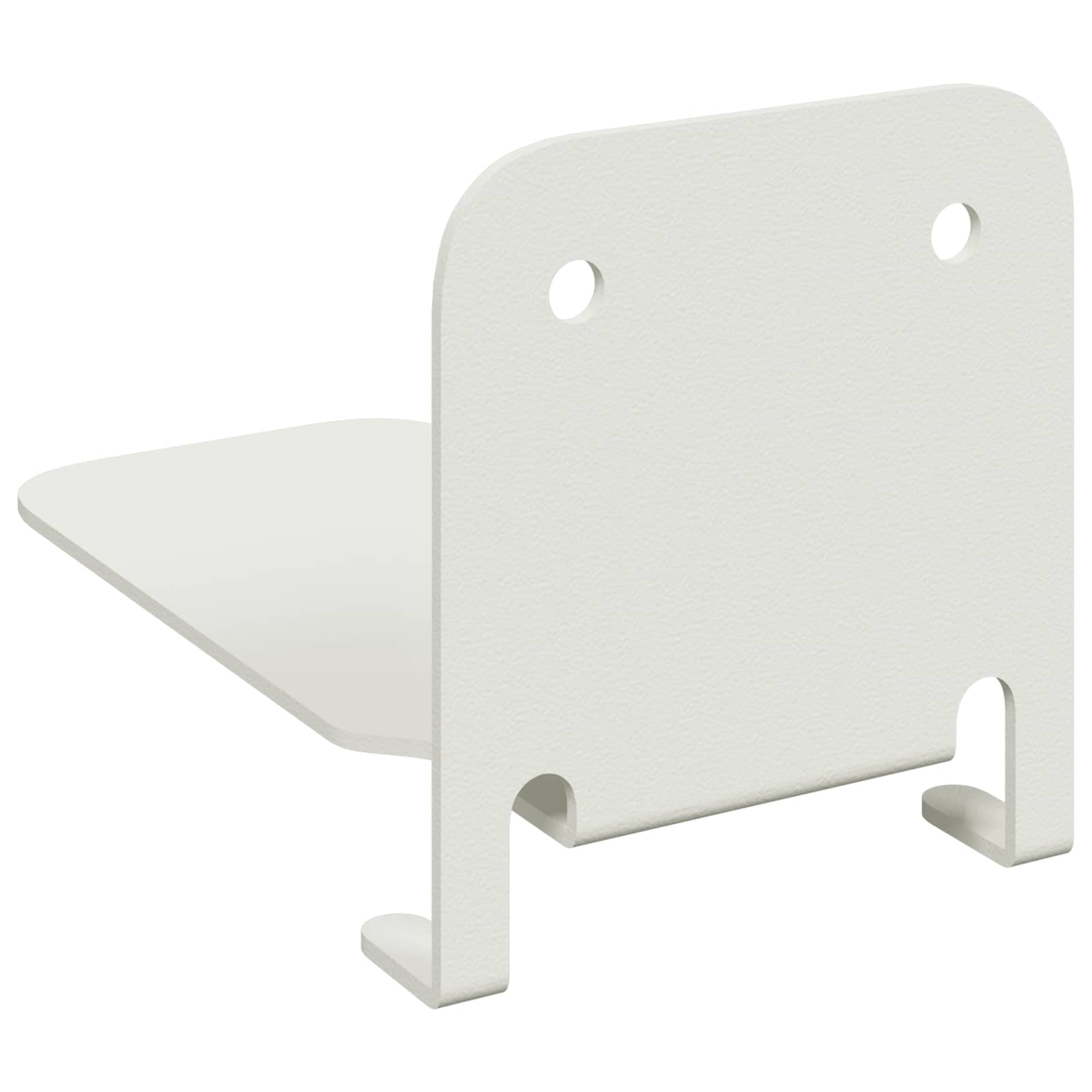 Unsichtbares Schwimmendes Regal 4 pcs Schwarz 6 x 11 x 6,5 cm