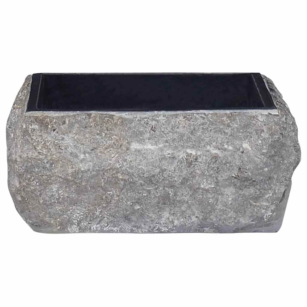 Waschbecken Creme 30x30x13 cm Marmor