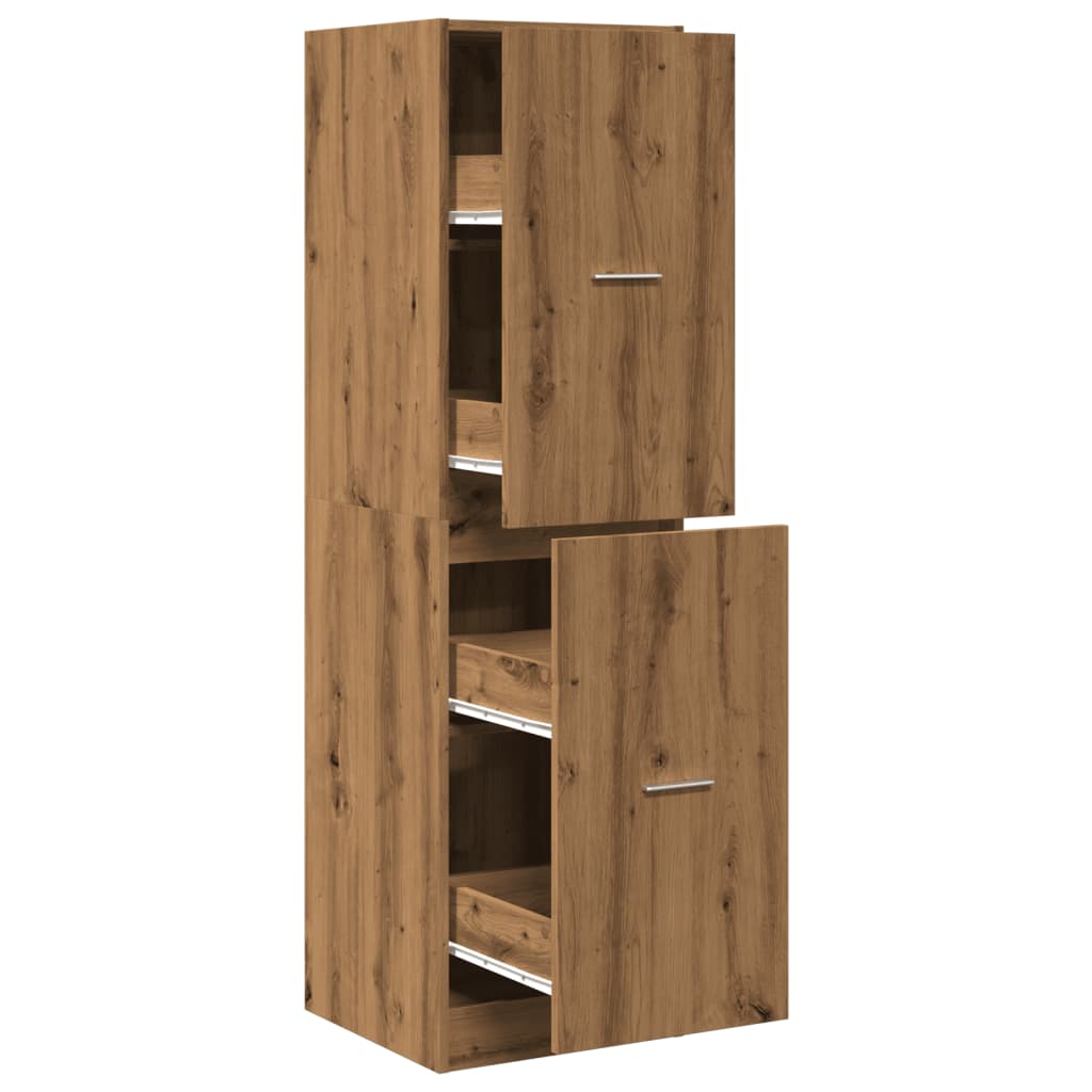 Apothekerschrank Weiß 30 x 41 x 174,5 cm Holzwerkstoff