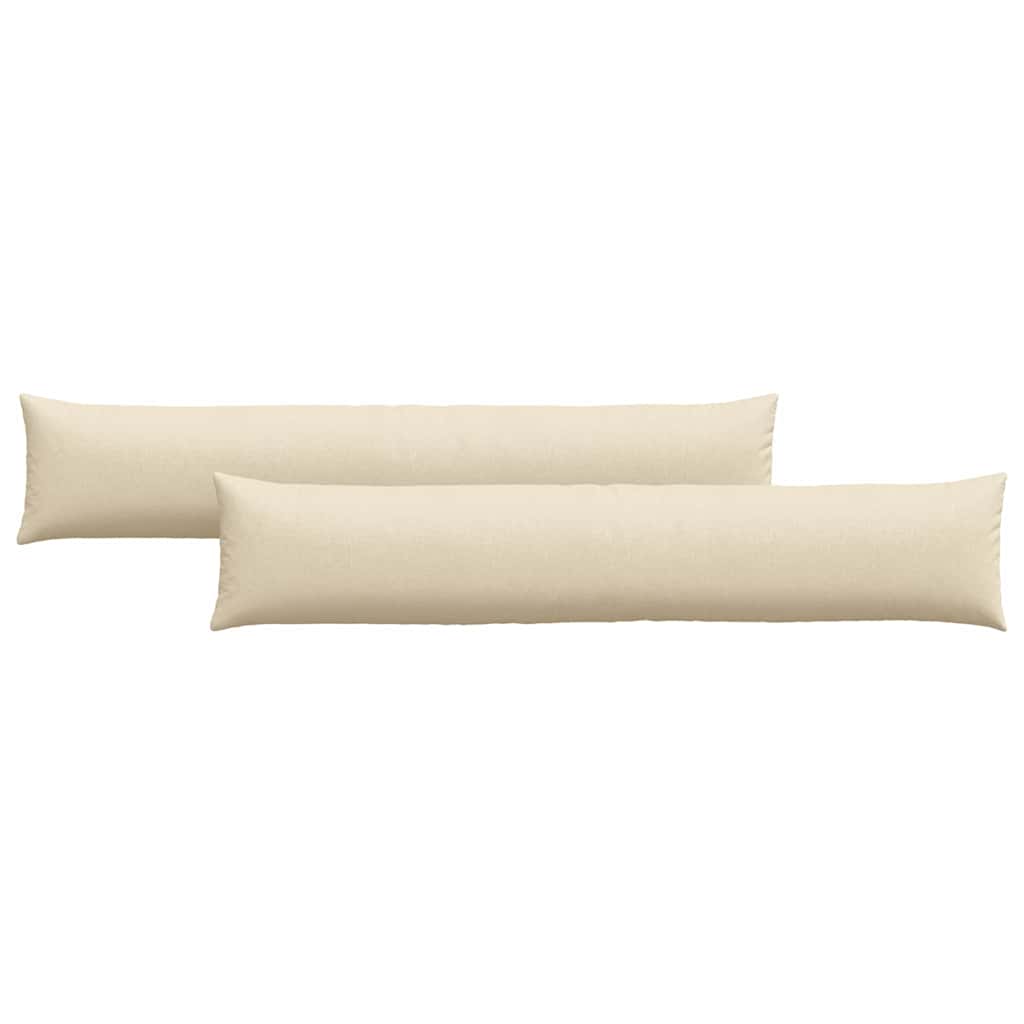 Sofakissen 2 pcs Hellgrau 50 x 30 cm Stoff