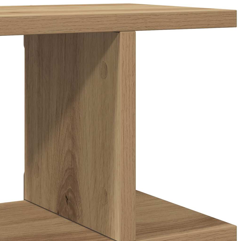 Wandregale 2 Stk. Weiß 75x18x20 cm Holzwerkstoff