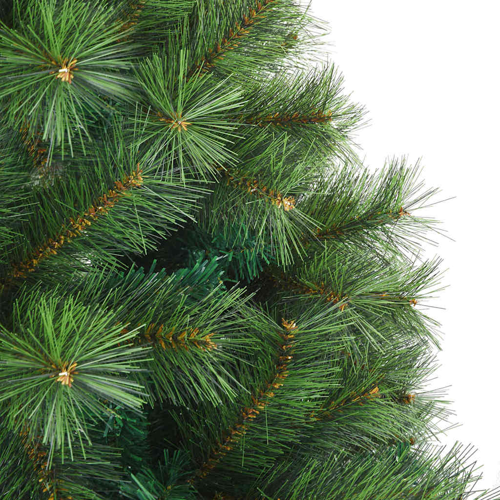 Künstlicher klappbarer Weihnachtsbaum Grün 120 cm PVC, Stahl