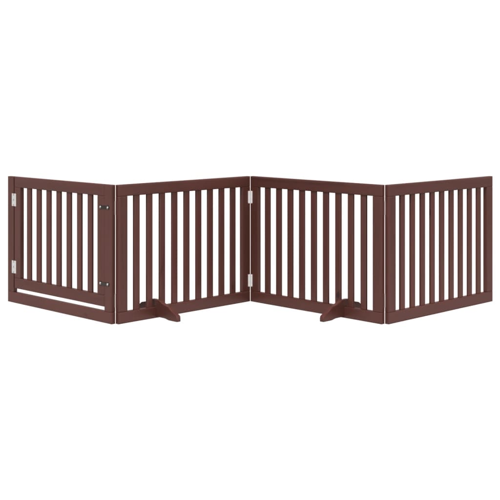 Hundegitter Faltbar 3 Paneele 150 cm Pappelholz