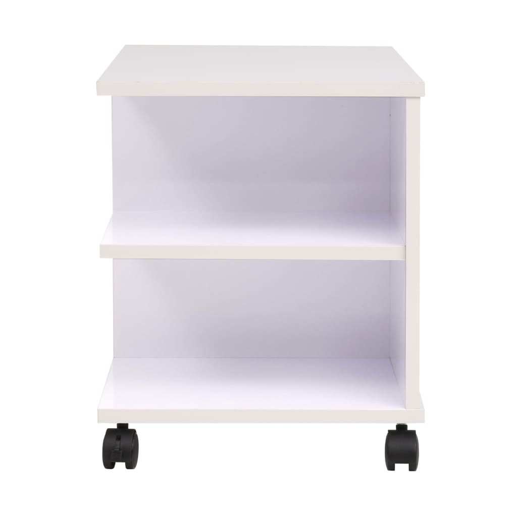Beistelltisch mit Rollen 50×35×42 cm Eichenbraun